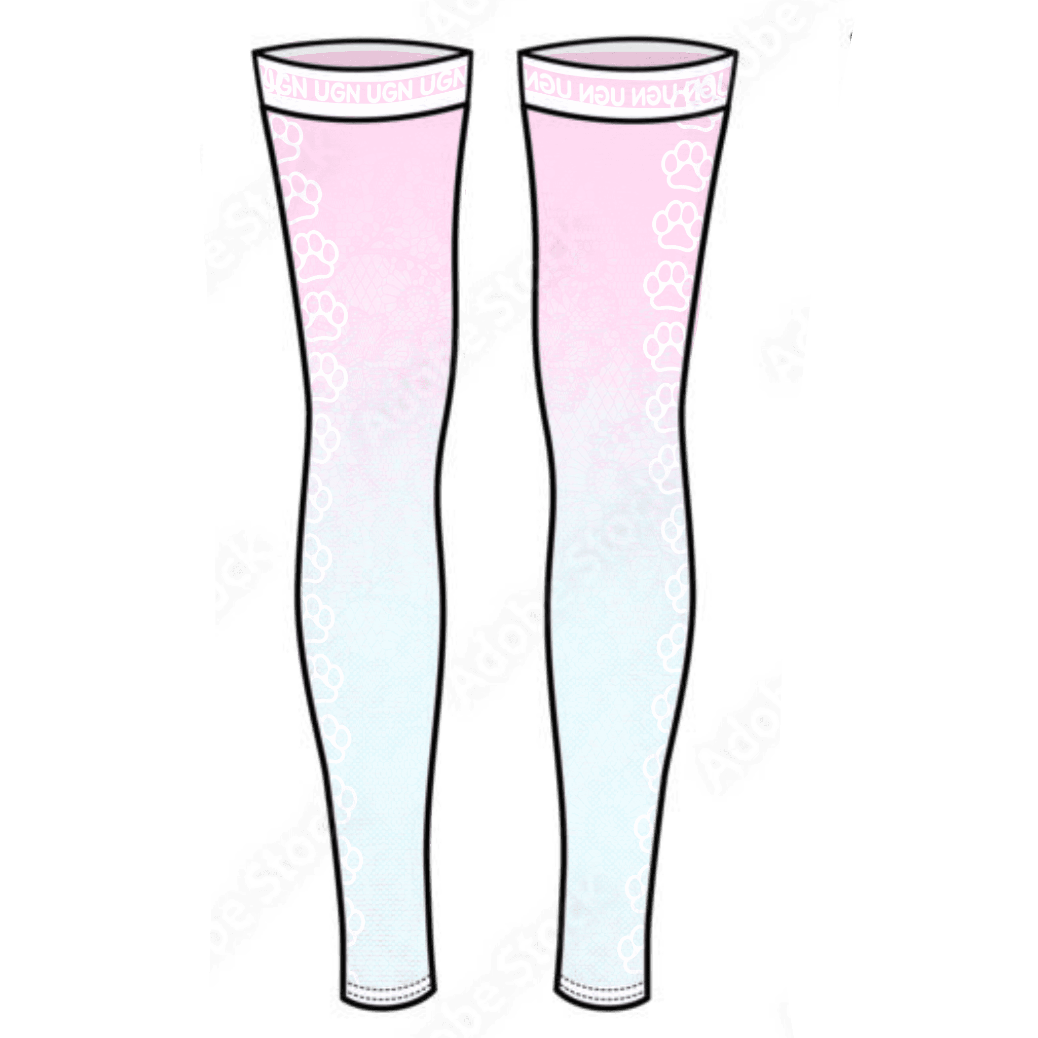 Cutie UGN thigh-highs